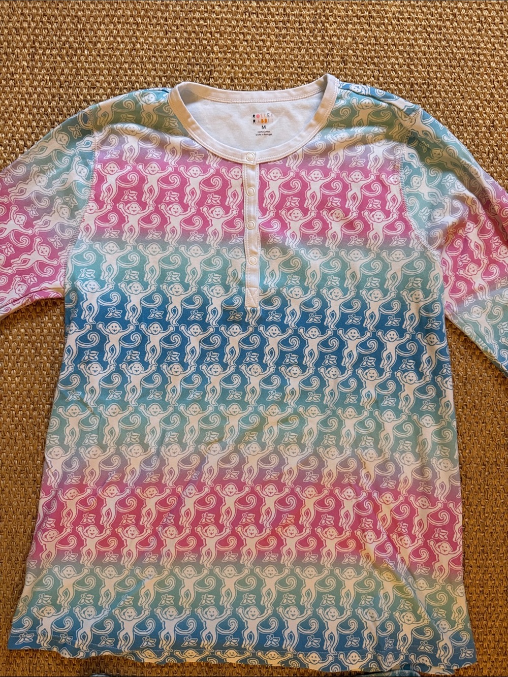 Roller Rabbit Monkey Pajama Set - Picture 2 of 5